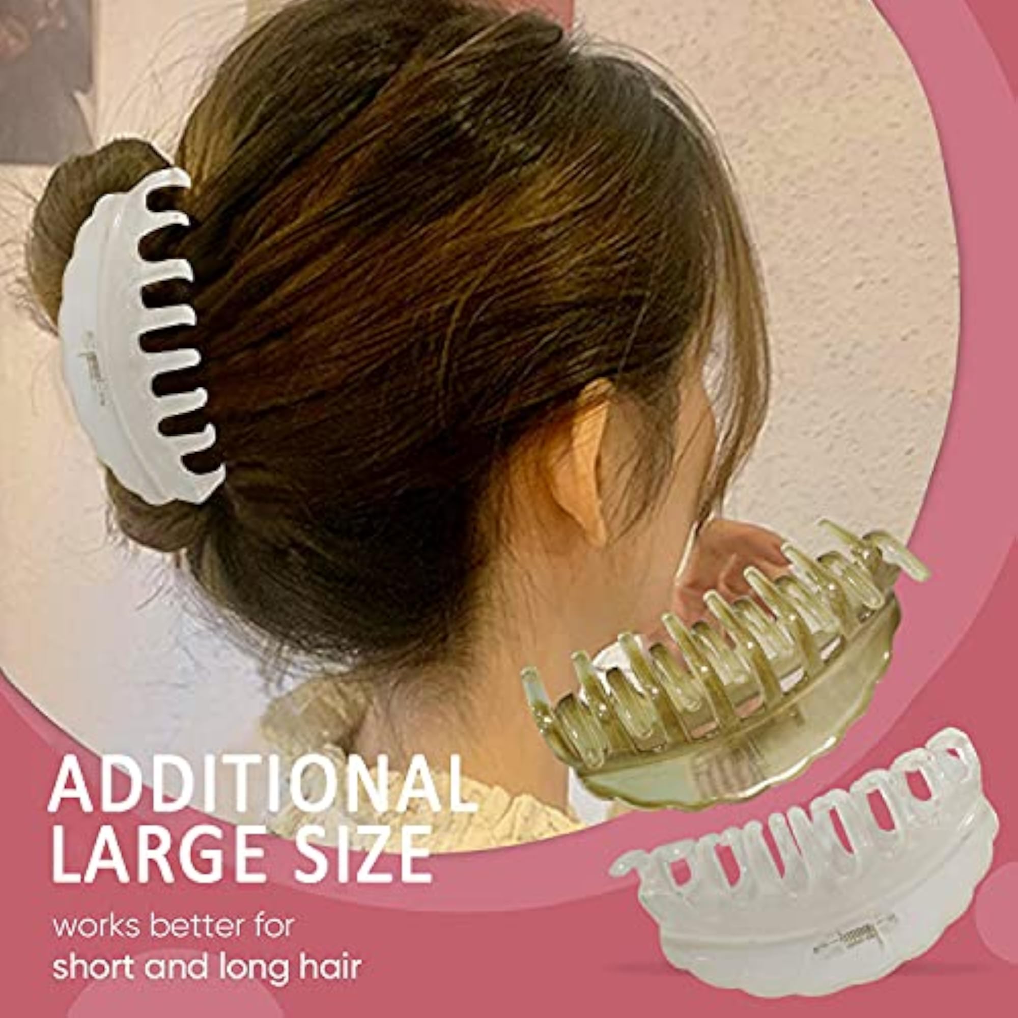 Medium Size Stylish Hair Clutchers, Everyday Use